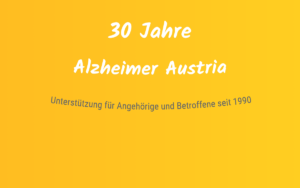 30 Jahre Alzheimer Austria